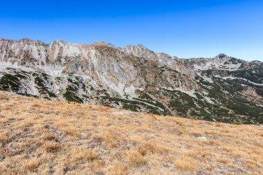 Autumn Landscape of Pirin Mountain near Polezhan Peak, Blagoevgrad region, Bulgaria