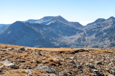 Autumn Landscape of Pirin Mountain near Polezhan Peak, Blagoevgrad region, Bulgaria