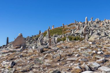 Autumn Landscape of Pirin Mountain near Polezhan Peak, Blagoevgrad region, Bulgaria