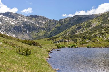Amazing Landscape of Rila mountain near The Fish Lakes (Ribni Ezera), Bulgaria