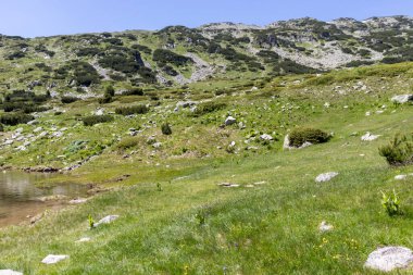 Amazing Landscape of Rila mountain near The Fish Lakes (Ribni Ezera), Bulgaria