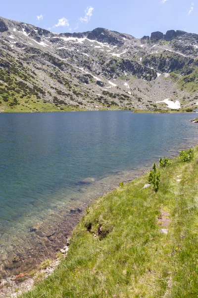 Amazing Landscape Rila Mountain Fish Lakes Ribni Ezera Bulgaria — Zdjęcie stockowe