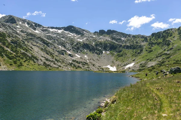 Amazing Landscape Rila Mountain Fish Lakes Ribni Ezera Bulgaria — Stok fotoğraf