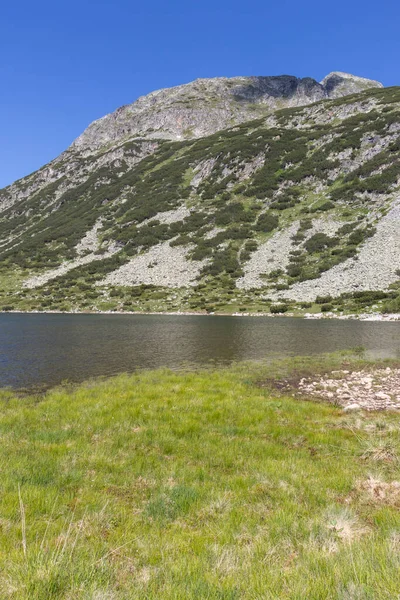 Amazing Landscape Rila Mountain Fish Lakes Ribni Ezera Bulgaria — Foto Stock