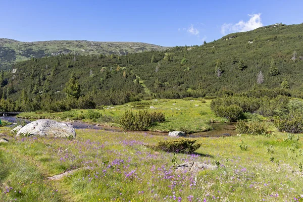 Amazing Landscape of Rila mountain near The Fish Lakes (Ribni Ezera), Bulgaria