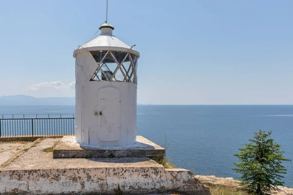 Καβάλα Ελλάδα Ιουνίου 2019 Τυπικός Δρόμος Και Κτίριο Στην Παλιά — Φωτογραφία Αρχείου