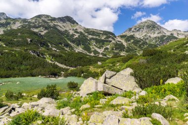 Amazing Summer landscape of Pirin Mountain near Banderitsa River, Bulgaria