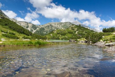 Amazing Summer landscape of Pirin Mountain near Banderitsa River, Bulgaria