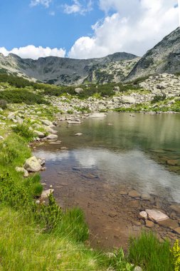 Amazing Summer landscape of Pirin Mountain near Banderitsa River, Bulgaria