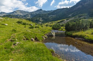 Amazing Summer landscape of Pirin Mountain near Banderitsa River, Bulgaria