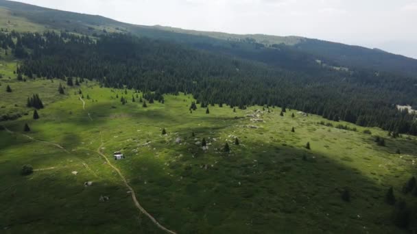 Vue Aérienne Région Konyarnika Montagne Vitosha Région Sofia Bulgarie — Video