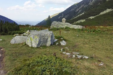 Amazing Summer landscape of Rila Mountain near Malyovitsa hut, Bulgaria