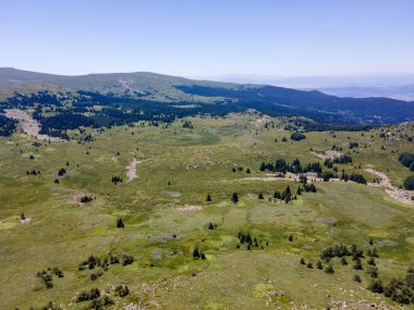 Amazing Aerial view of Vitosha Mountain near Kamen Del Peak, Bulgaria