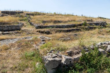 Bulgaristan 'ın İkinci Bulgar İmparatorluğu, Rusya bölgesi, Bulgaristan' ın Ortaçağ tahkim edilmiş İkinci Çerçeve kenti kalıntıları