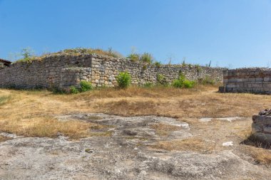 Bulgaristan 'ın İkinci Bulgar İmparatorluğu, Rusya bölgesi, Bulgaristan' ın Ortaçağ tahkim edilmiş İkinci Çerçeve kenti kalıntıları