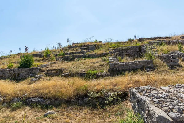 ブルガリア第二帝政期の中世都市チェルベン遺跡 ルセ地方 ブルガリア — ストック写真
