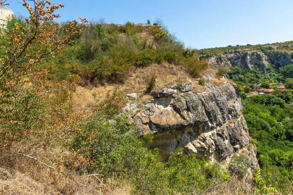 Ruinas Ciudad Fortificada Medieval Cherven Del Período Del Segundo Imperio — Foto de Stock