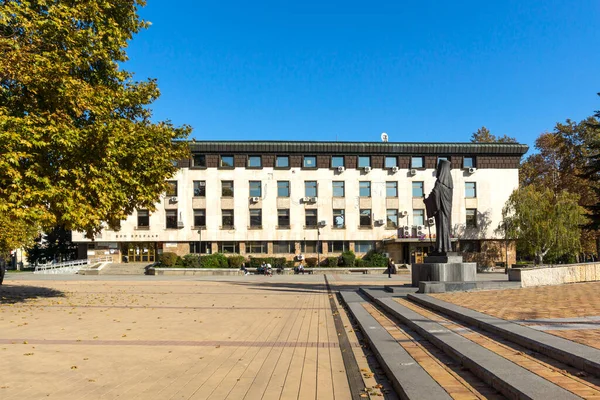 Lovech Bułgaria Listopad 2020 Niesamowity Widok Jesienny Centrum Miasta Lovech — Zdjęcie stockowe