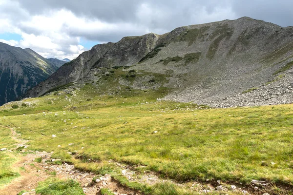 Incroyable Vue Été Montagne Pirin Près Vihren Peak Bulgarie — Photo