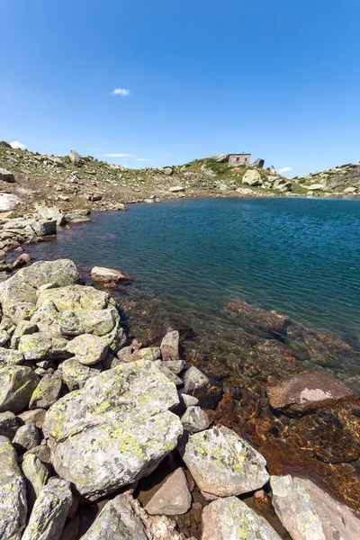 Rila Dağı Inanılmaz Manzara Yakın Korkunç Göl Bulgaristan — Stok fotoğraf