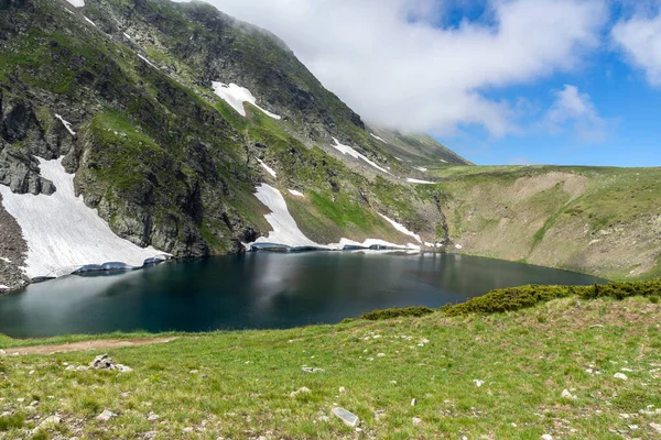 Paysage Incroyable Des Sept Lacs Rila Montagne Rila Bulgarie — Photo