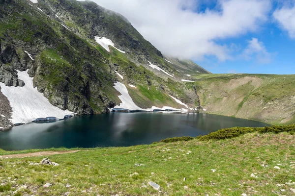 Paisagem Incrível Dos Sete Lagos Rila Montanha Rila Bulgária — Fotografia de Stock