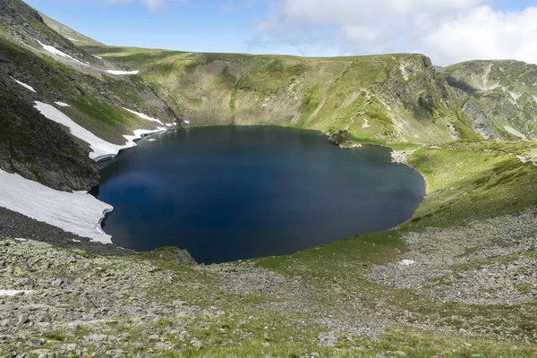 Paisagem Incrível Dos Sete Lagos Rila Montanha Rila Bulgária — Fotografia de Stock