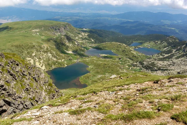 Increíble Paisaje Los Siete Lagos Rila Montaña Rila Bulgaria — Foto de Stock