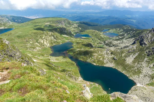 Úžasná Krajina Sedmi Jezer Rila Rila Mountain Bulharsko — Stock fotografie