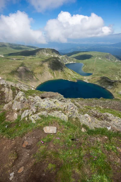 Increíble Paisaje Los Siete Lagos Rila Montaña Rila Bulgaria —  Fotos de Stock