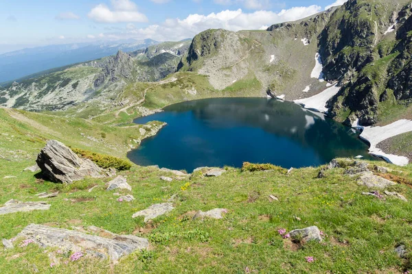 Tájkép Hét Rila Tavak Rila Mountain Bulgária — Stock Fotó