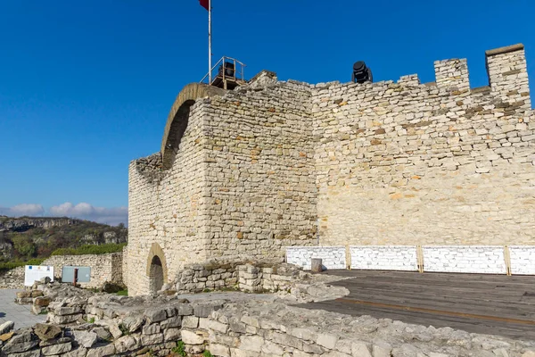 Increíble Vista Las Ruinas Fortaleza Medieval Ciudad Lovech Bulgaria — Foto de Stock