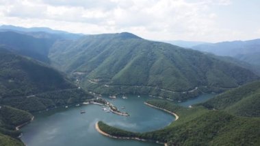 Vacha (Antonivanovtsi) Reservoir, Rodop Dağları, Filibe Bölgesi, Bulgaristan