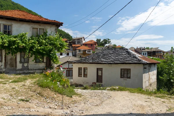 Villaggio Delchevo Con Case Autentiche Del Xix Secolo Regione Blagoevgrad — Foto Stock