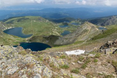 Yedi Rila Gölü, Rila Dağı, Bulgaristan 'ın inanılmaz manzarası