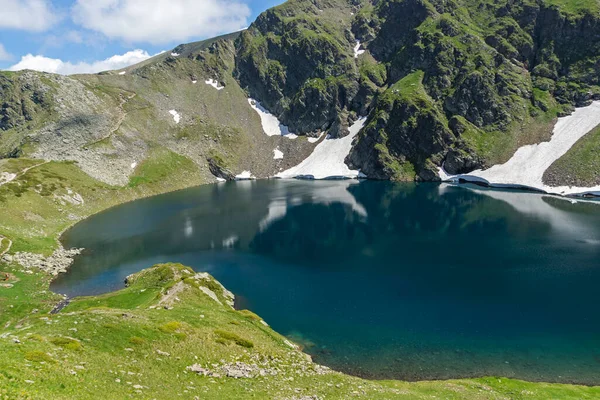Vue Imprenable Sur Les Sept Lacs Rila Montagne Rila Bulgarie — Photo