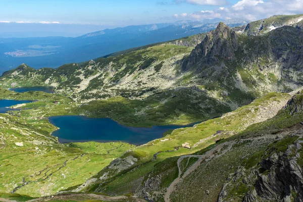 Yedi Rila Gölü Rila Dağı Bulgaristan Inanılmaz Manzarası — Stok fotoğraf