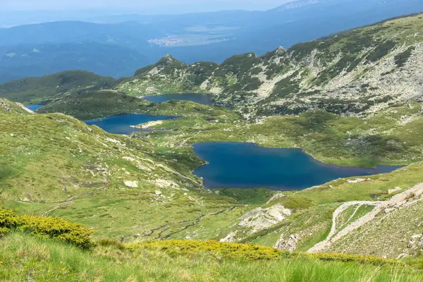 Incredibile Vista Dei Sette Laghi Rila Montagna Rila Bulgaria — Foto Stock