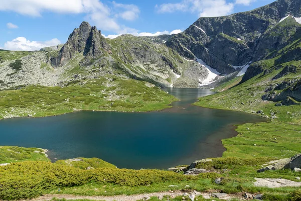 Vue Imprenable Sur Les Sept Lacs Rila Montagne Rila Bulgarie — Photo