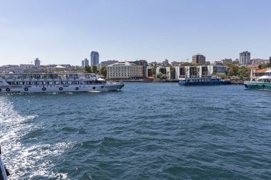 İSTANBUL, TURKEY - 26 Temmuz 2019: İstanbul 'dan İstanbul' a İnanılmaz Panorama