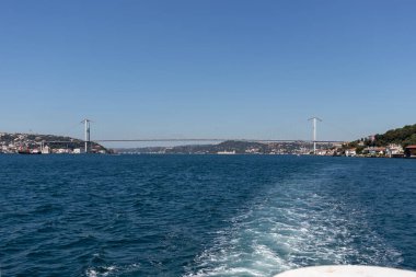 İSTANBUL, TURKEY - 26 Temmuz 2019: İstanbul 'dan İstanbul' a İnanılmaz Panorama
