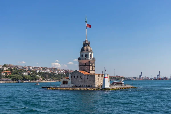 Istanbul Turchia Luglio 2019 Panorama Incredibile Dal Bosforo Alla Città — Foto Stock