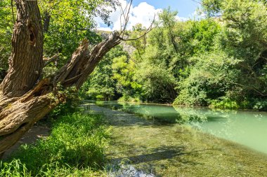 Bulgaristan 'ın Altın Panega Nehri boyunca Iskar Panega Geopark' ın inanılmaz manzarası