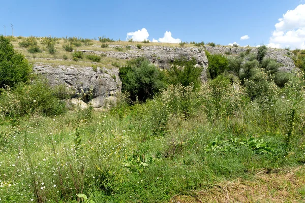 Verbazingwekkend Landschap Van Het Iskar Panega Geopark Langs Rivier Gouden — Stockfoto