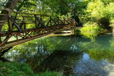 Bulgaristan 'ın Altın Panega Nehri boyunca Iskar Panega Geopark' ın inanılmaz manzarası
