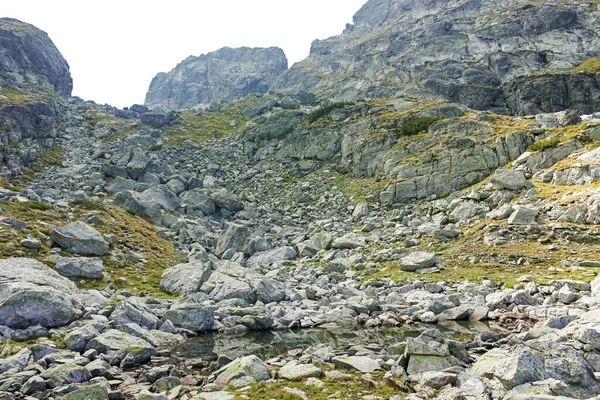 Amazing Summer Landscape Rila Mountain Lovnitsa Peak Bulgaria — Stockfoto