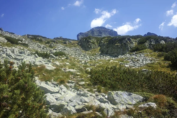 Amazing Summer Landscape Rila Mountain Lovnitsa Peak Bulgaria — Fotografia de Stock