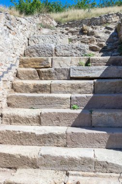 Bulgaristan 'ın Blagoevgrad Bölgesi' nin Petrich kenti yakınlarındaki Heraclea Sintica antik Makedonya kalıntıları