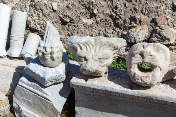 Ruinen Der Antiken Makedonischen Polis Heraclea Sintica Der Nähe Der — Stockfoto
