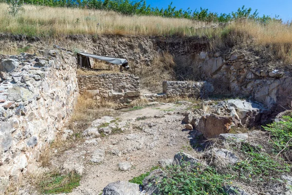 Ruinas Antigua Macedonia Polis Heraclea Sintica Situado Cerca Ciudad Petrich — Foto de Stock